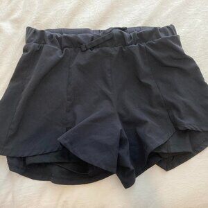 Womance women's running black shorts